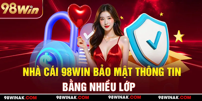 Nhà cái 98WIN bảo mật thông tin bằng nhiều lớp