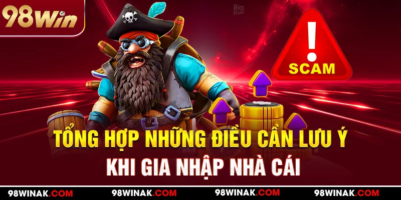 Tổng hợp những điều cần lưu ý khi đăng nhập 98WIN
